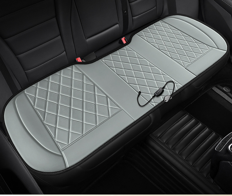 Wholesale car heated seat cushions, winter car electric heating pads, 12V/24V seat cushions, winter double-seat warming pads