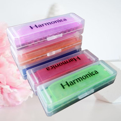 Orff 10-hole mouth harp plastic mouth harp instrument children's mouth harp cartoon children's musical instrument blues mouth harp