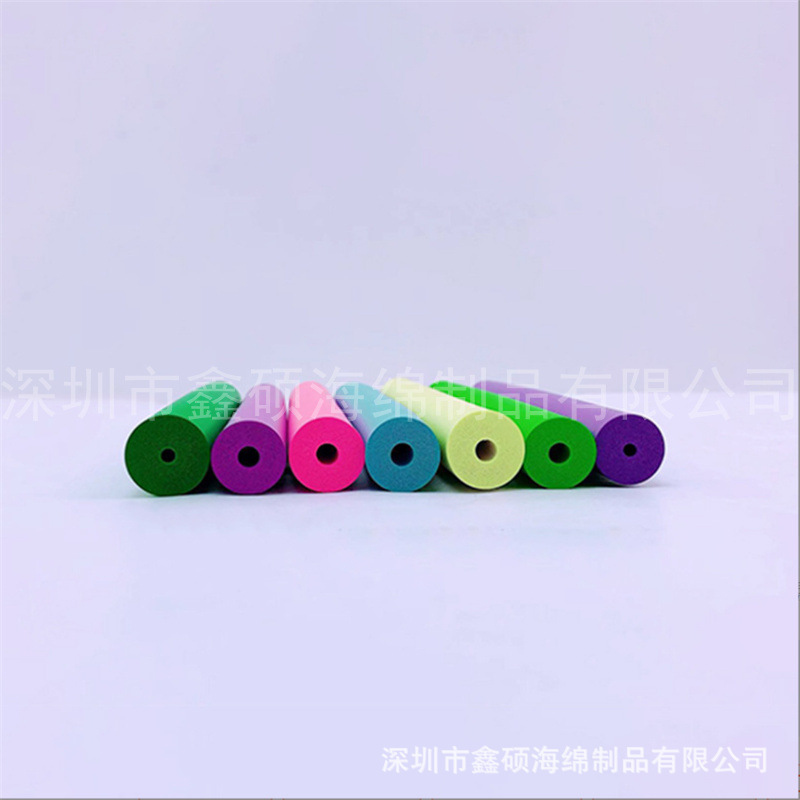 支架泡棉发泡套管 成型NBR橡塑海棉 磨砂防护手把海棉棍