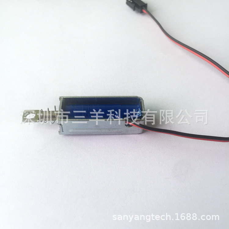 SYU0437L深圳厂家直销自助售货机寄存包柜锁直流框架式电磁铁