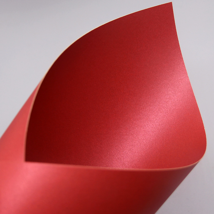 Un solo lado de gran perla roja (antiblanco); 120 gramos de fuerza positiva (787 * 1092) (un solo 10 hojas)