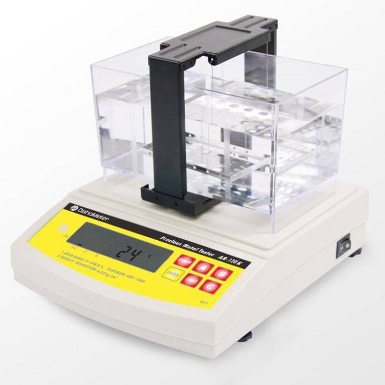 达宏美拓贵金属黄金珀金白银银纯度含量检测仪AR-300K密度计600K