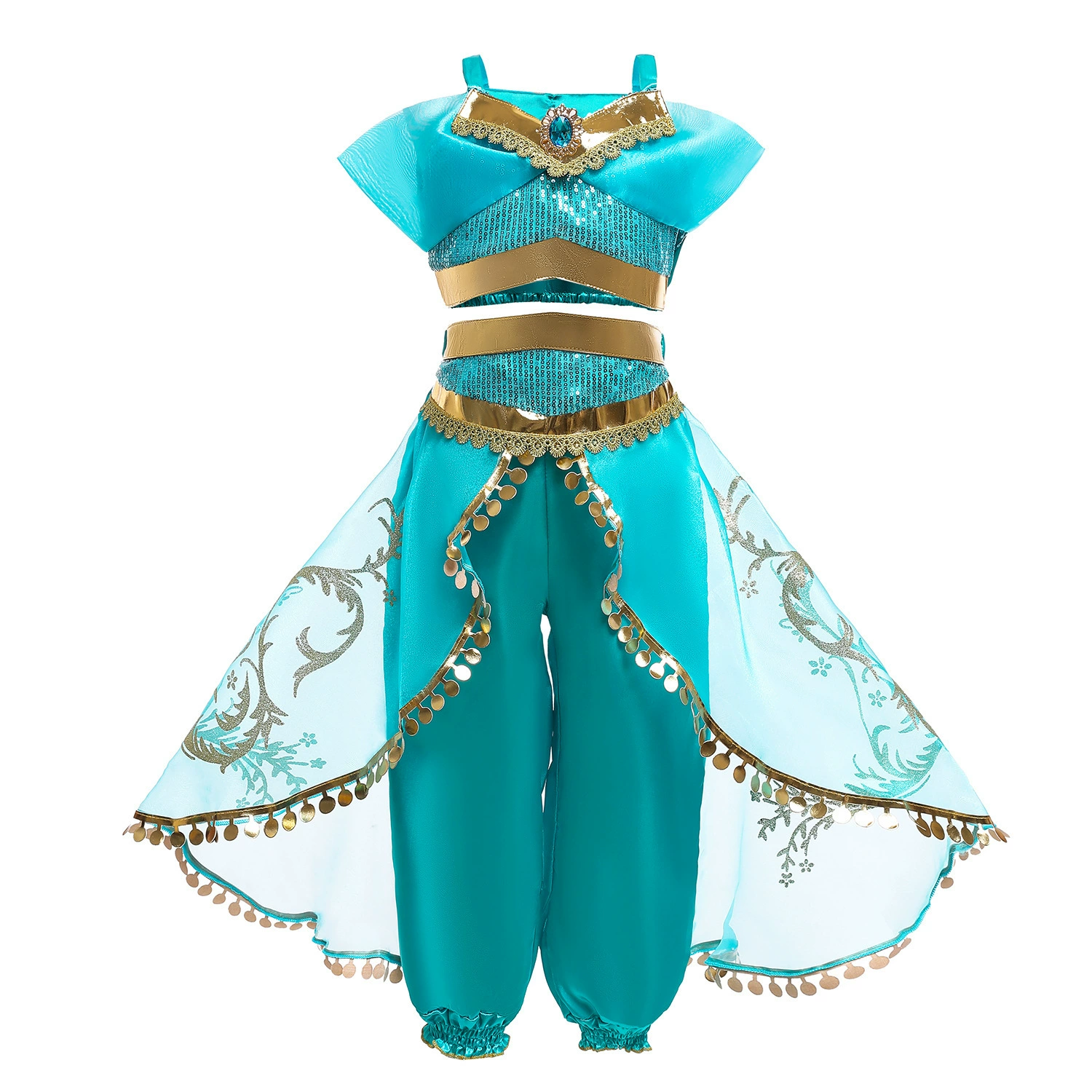 Children's set for princess, skirt, cosplay, India