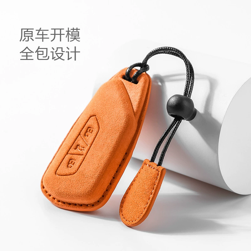 Замшевый чехол для ключа автомобиля Volkswagen Touang xid4x Wei Ran id3id6x чехол с пряжкой для сумки для гольфа