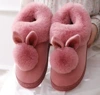 Rabbit ball cotton shoes