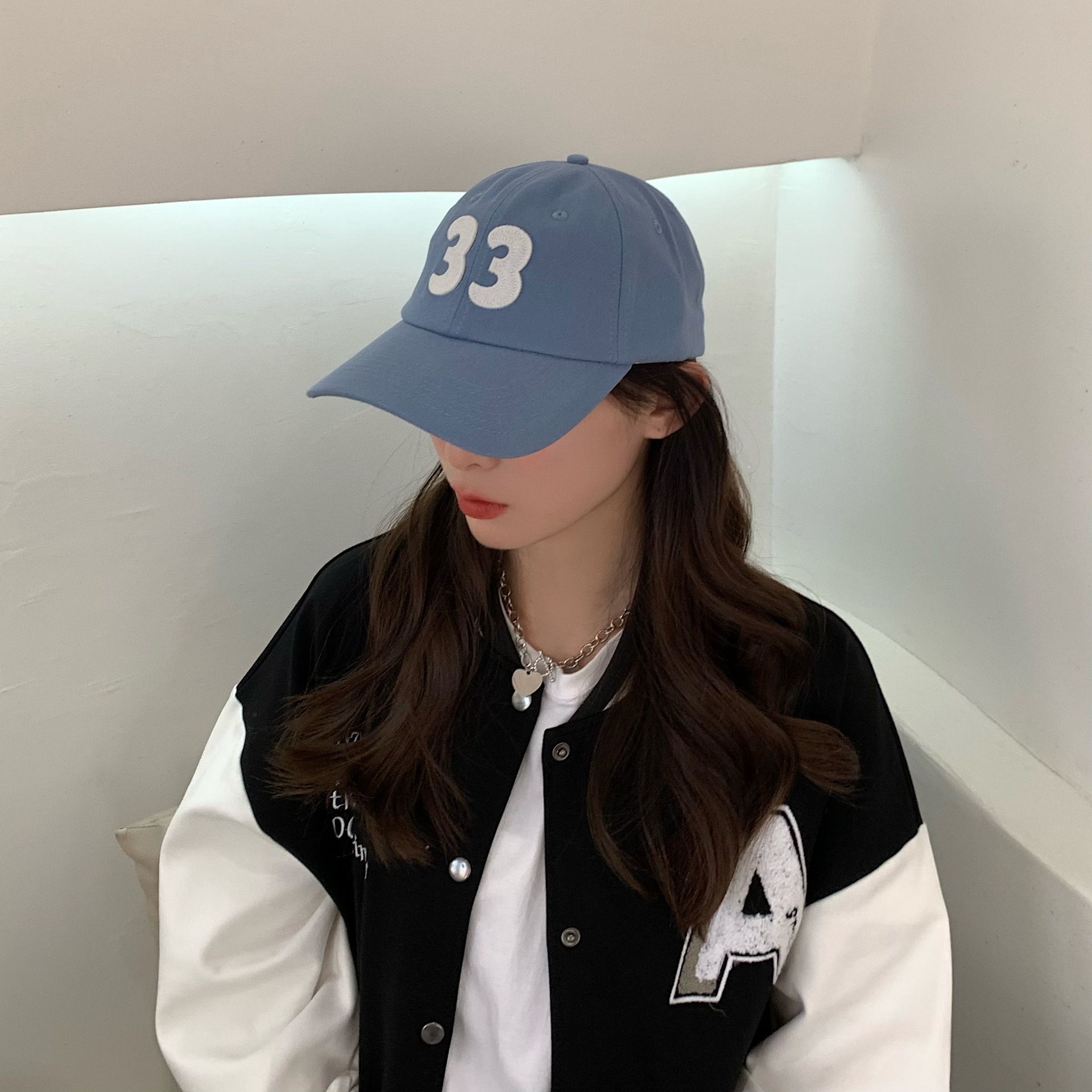 Fashion Solid Color Digital Embroidery Printable Logo Sun Hat Adjustable Cap display picture 3