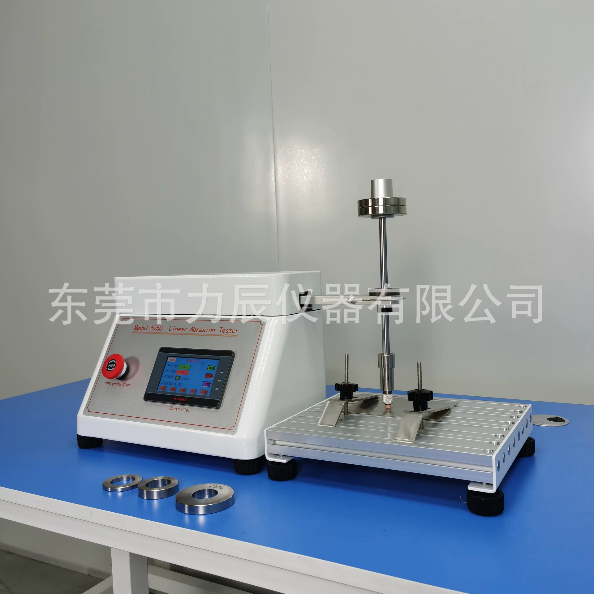 Тестер носки экрана касания ТАБЭР 5750 линейный покрыл Тестер ссадины краски шелковой ширмы пластиковый ресипрокатинг