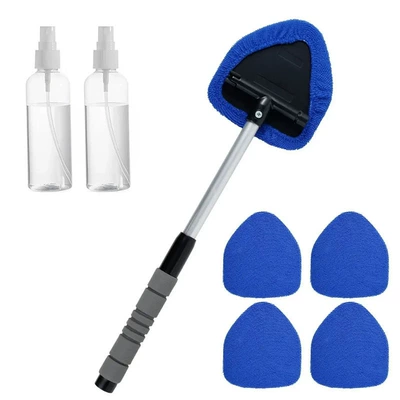 Wholesale | Car cleaning tools - 1-set-of-b-type-sponge-plastic-parts-5-blue-cloth-covers-2-100ml-bottles