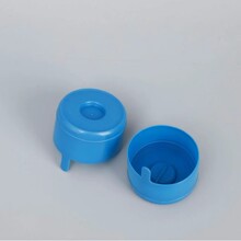 一次性蓝色无膜聪明盖大桶水矿泉水桶盖塑料桶装水桶盖