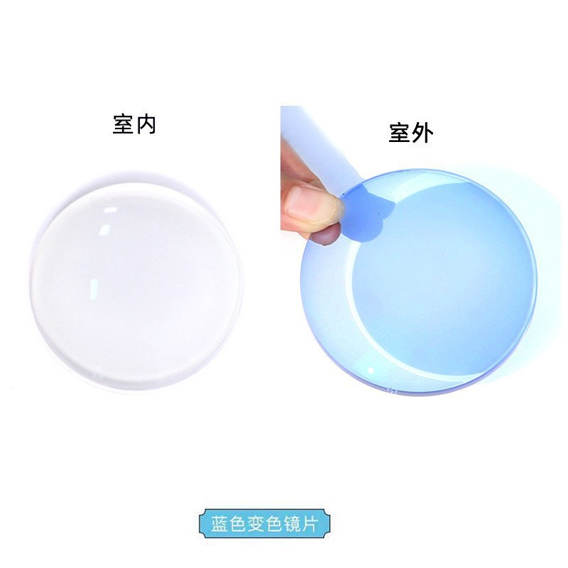 Lentes AC asféricas a prueba de luz azul 1.56/1.61/1.67/1.71 con lámina de cambio de color de grado de miopía