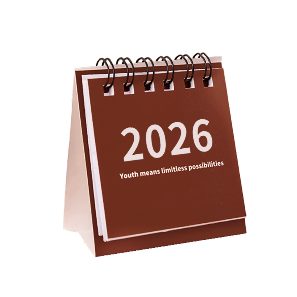 Маленький настольный карманный календарь, на 2026 год