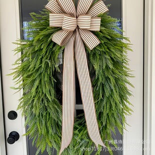 ������z�����Gɫ���h���}�ļ������b羳Temu Spring wreath