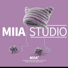 Manufacturer's Autumn/Winter Cat Ear Cross Devil Horn Plush Ball Warm Hat Striped Little Devil Knitted Hat