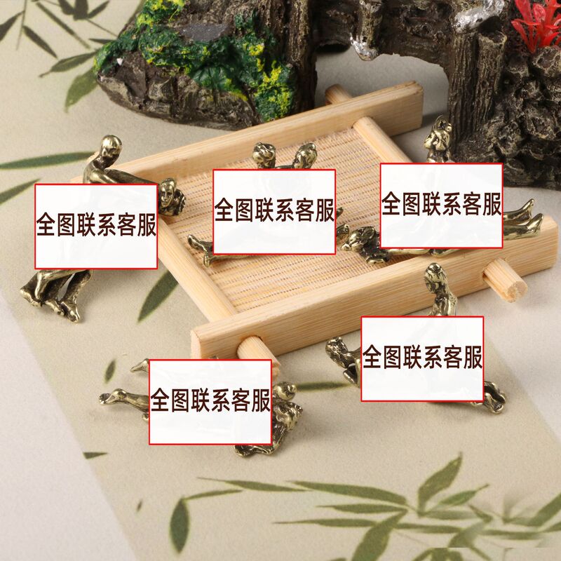 Solid men's and women's sexy ornaments antique bronze pocket pendant small bronze personality creative decorations artwork