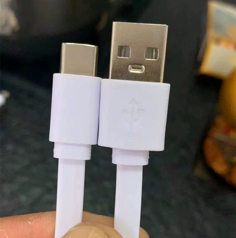 0,2 м типичная линия зарядки USB-лапша плоская линия Type-C мобильная зарядка Treasure Data Line производители