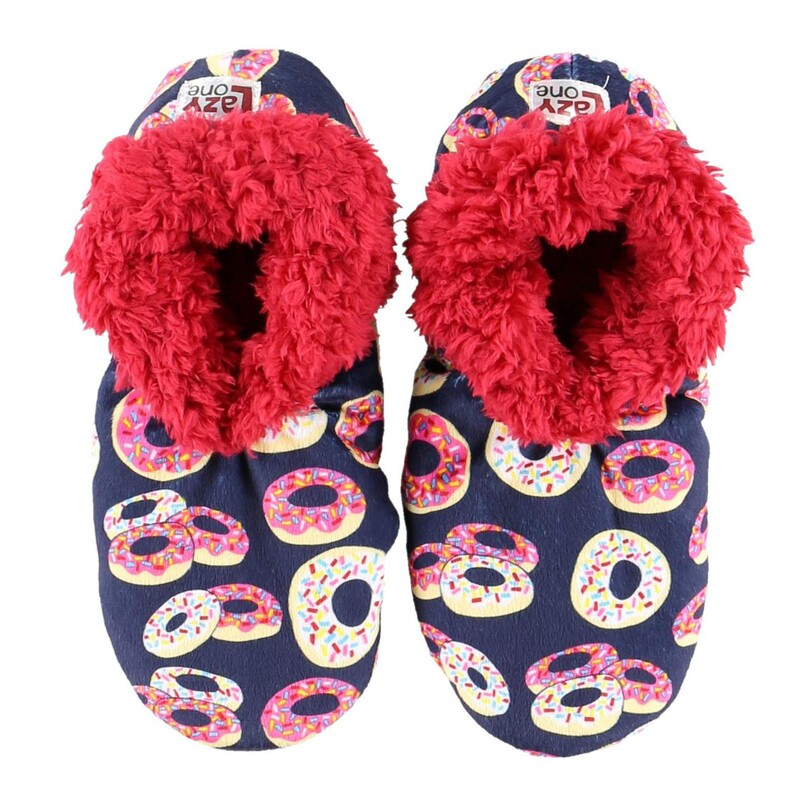 Lazy Style Stuffed Slippers Socks for Women, Cute Stuffed Lining Home Slippers, Non-Slip Slippers Socks