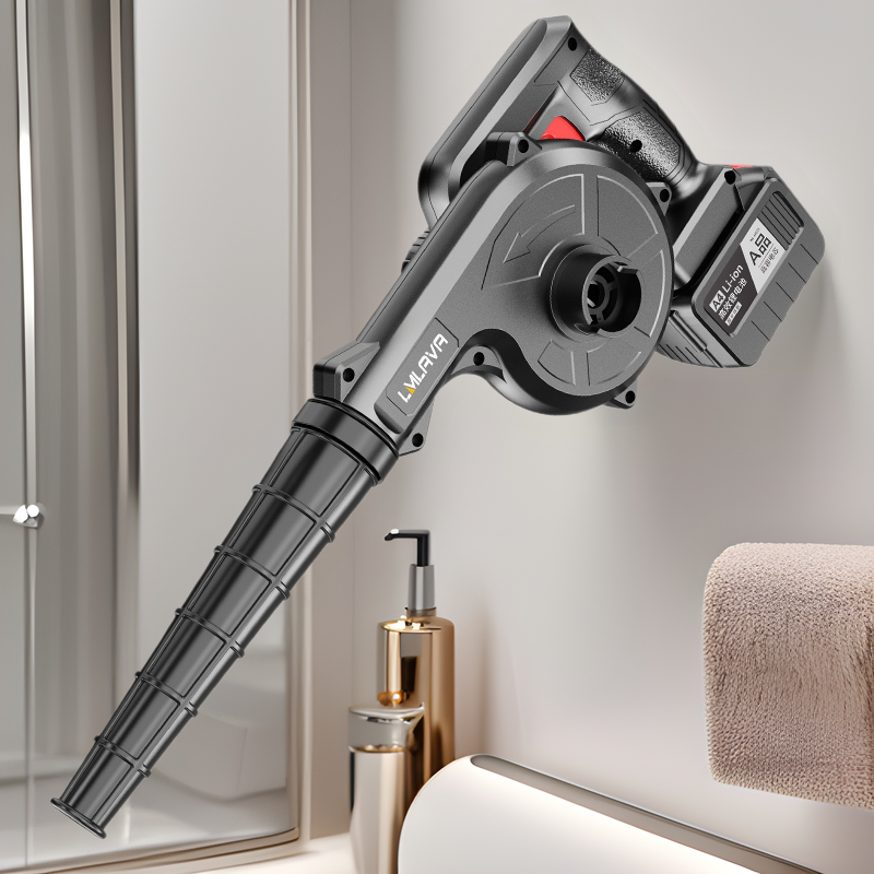 Blower lithium electric hair dryer high-power industrial dust blowing wireless small rechargeable car snow blowing vacuum cleaner