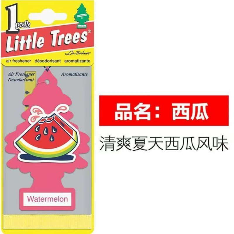 美国小树车载香薰香片车用家用创意摆件除味挂饰汽车衣物气味香熏|undefined