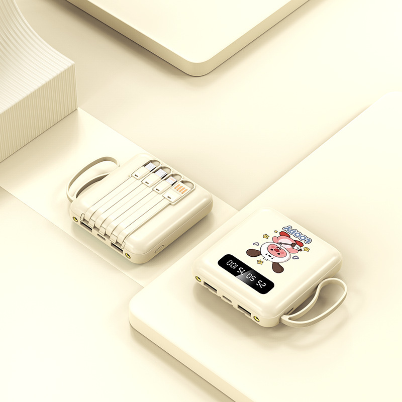 卸売漫画パワーバンク 20000 mAh 大容量コンパクトポータブル電源ギフトプリントロゴ|undefined