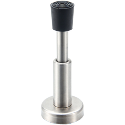 Door stop lift door top hydraulic buffer telescopic anti-collision stainless steel rubber door handle anti-collision door lock protector