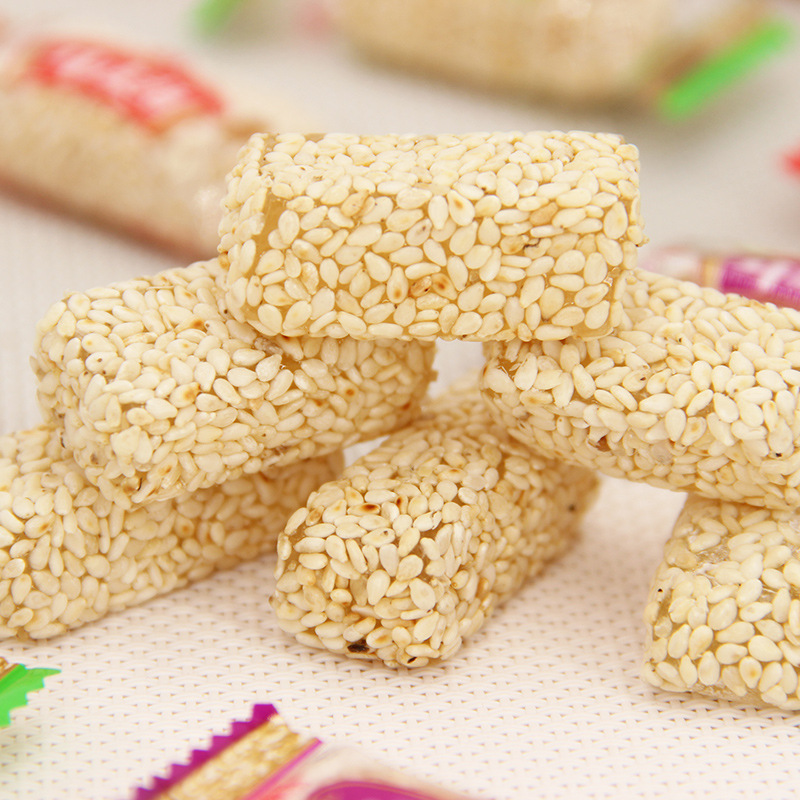 Sesame Kraft Candy Candy fruit gel sesame soft candy casual snack handmade soft candy pastry candy casual snack
