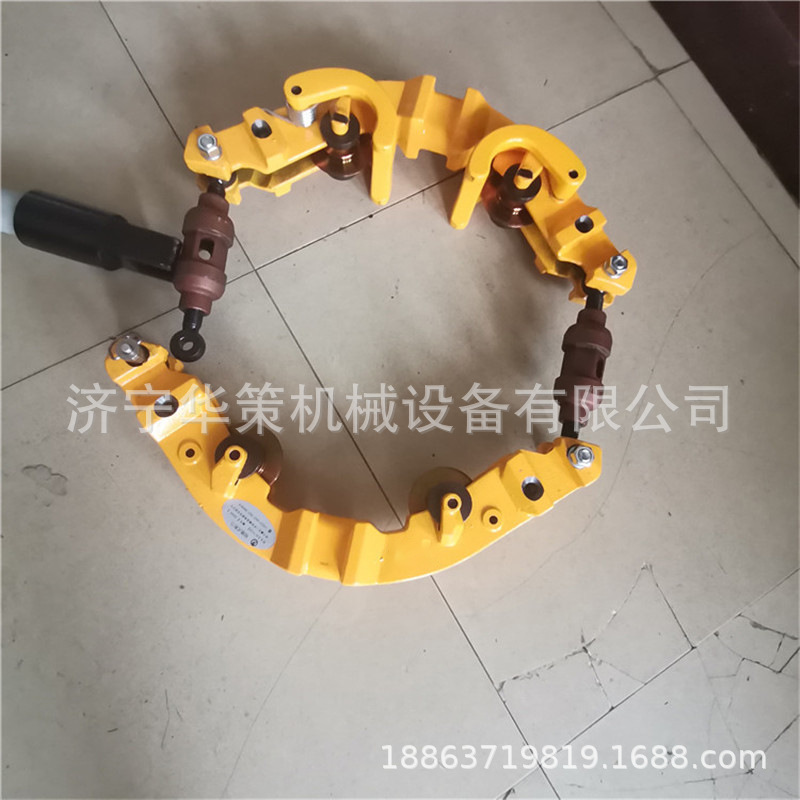 手动旋转式切管机 14寸大管链条式绞切器 14寸无火花切管机