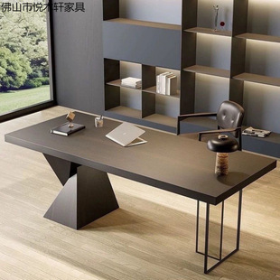 Italian Minimalist Light Luxury Desk Living Room Modern Office Desk Writing Desk Table Study Simple High-End Computer Desk