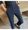 Blue autumn trousers