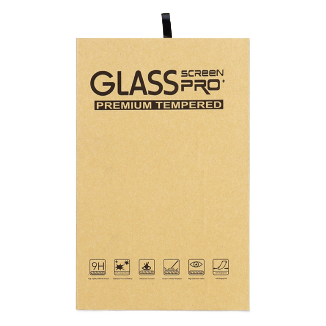 Caja de embalaje kraft pequeña para protectores de pantalla de teléfono image 1