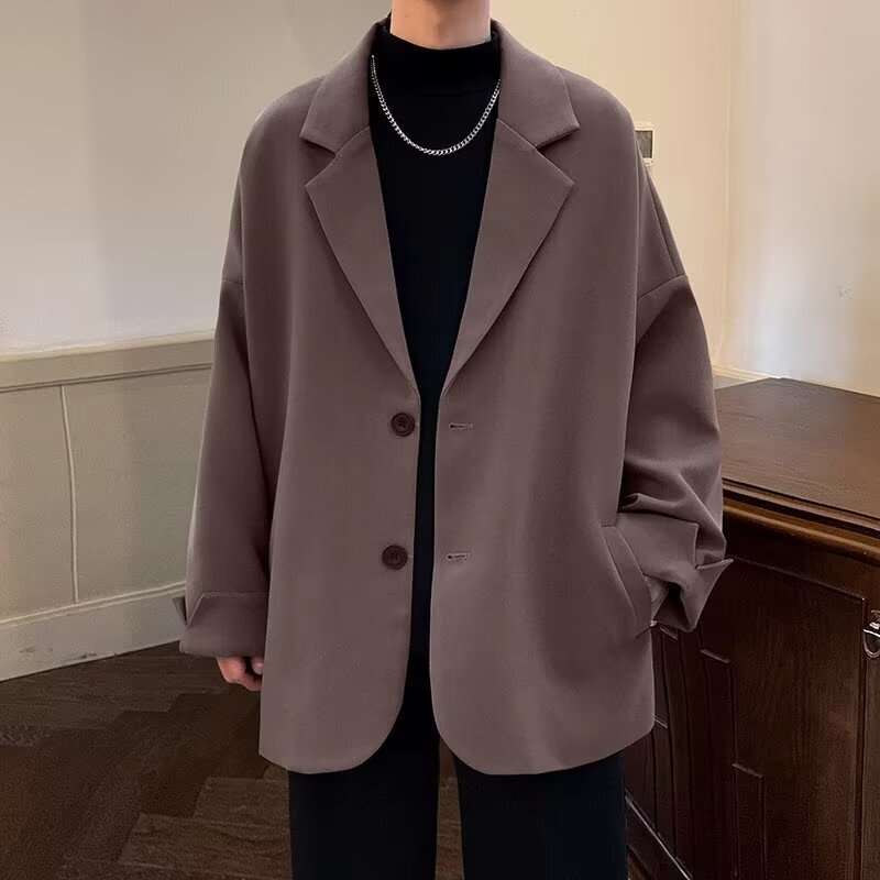 Casual blazer for men, stylish and sophisticated, DK uniform style, Korean fashion, affordable, good-looking, casual small suit, cross-border