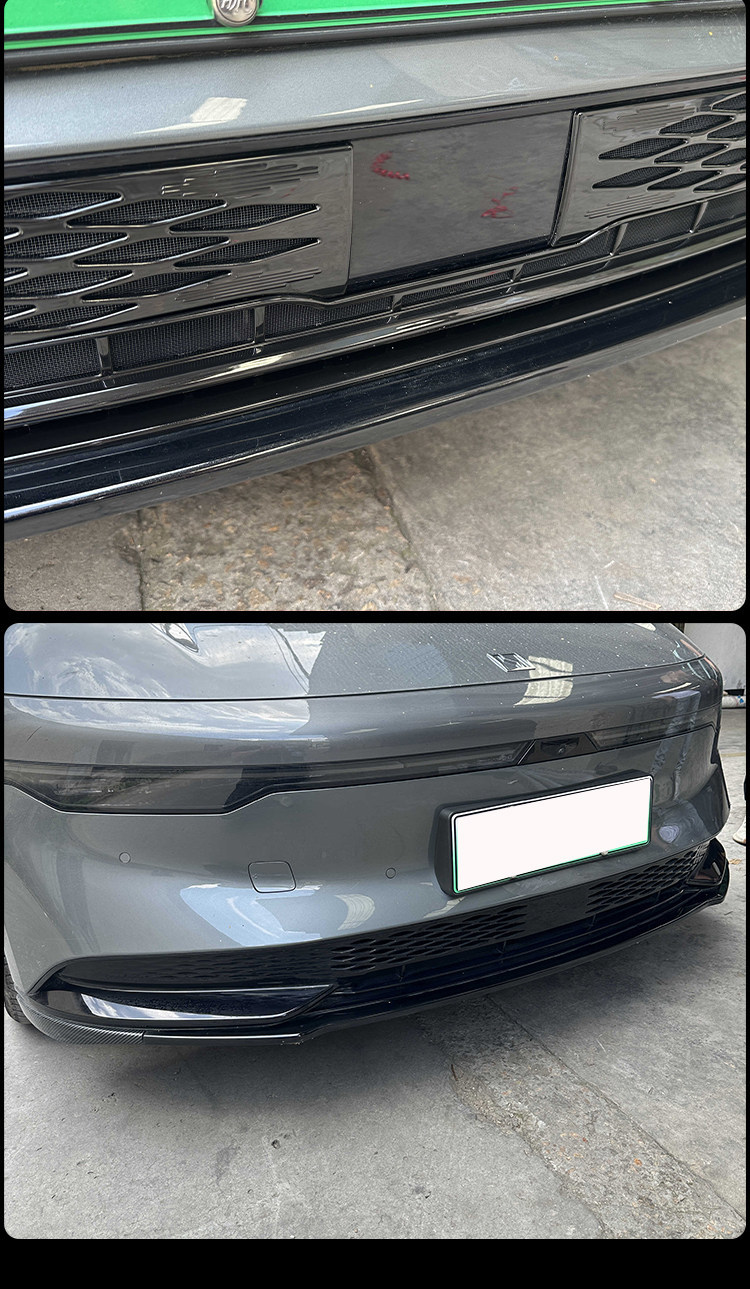 Suitable for 24-25 models of Zeekr 007, anti-insect net for the front grille, radiator protection net, mosquito-proof, no-disassembly modification, specialized accessories