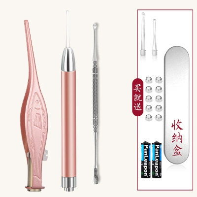 Ear picking stainless steel, tools set, 6 pieces
