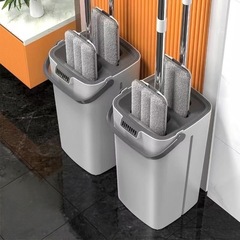 家庭用のモップはバケツセット付きの独立したバケツタイプの怠け者が手を洗って掃除しないでください