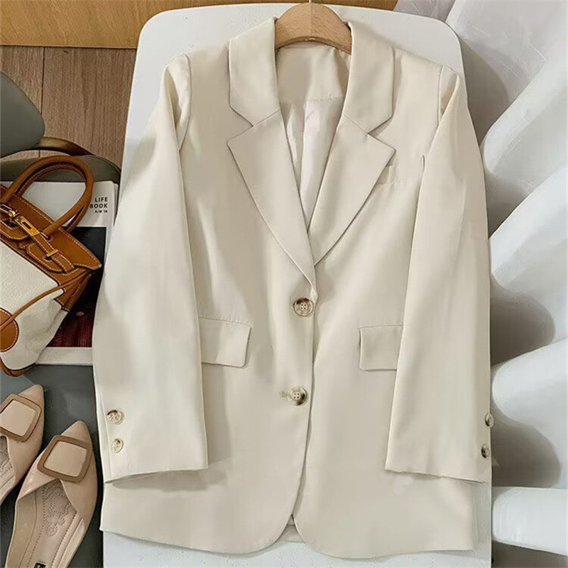 Spring classic elegant lemon classic suit jacket