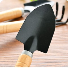 Shovel gardening tool three-piece set small shovel rake spade flower pot loose soil shovel tool potted flower planting tool