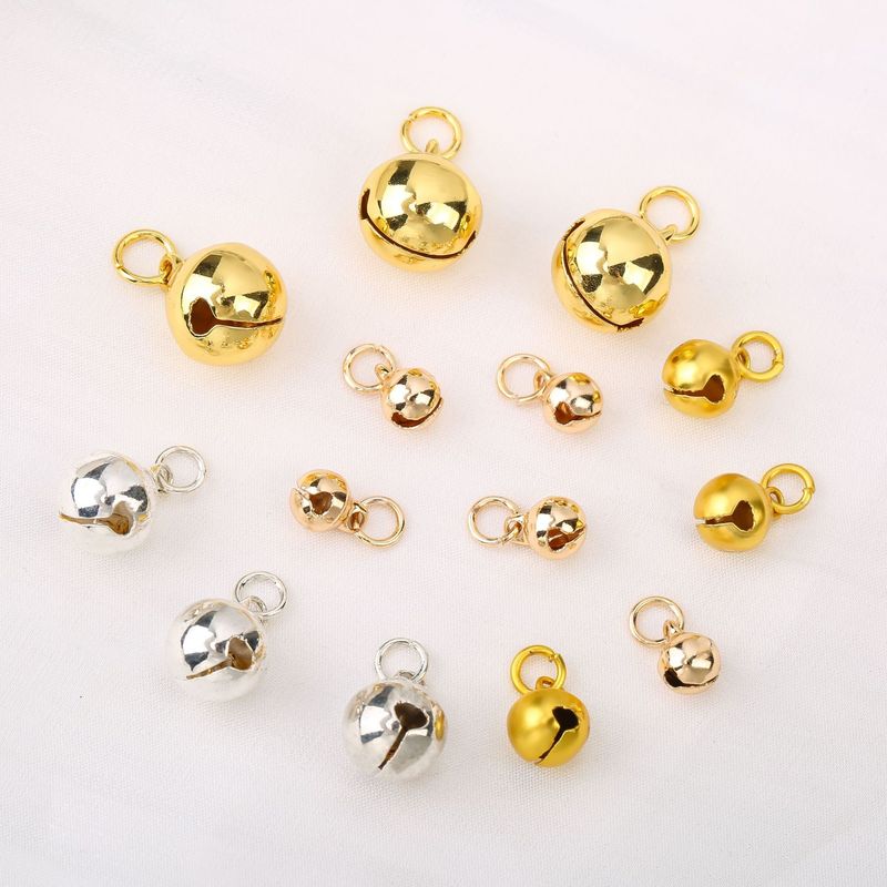 銅色保持 14 K ゴールド古代ゴールドベルペンダント小さなペンダント diy 手作りブレスレットペンダントアクセサリーペンダント|undefined