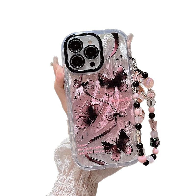 Ink Butterfly – Passende Früchte-Hülle für iPhone 16 Pro, Neue Cartoon-Hülle für iPhone 15 Pro Max, Personalisierte Hülle für iPhone 13/14/12_voghion.com