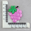 Strawberry, realistic fruit resin, hairgrip with accessories, cream fridge magnet, handmade