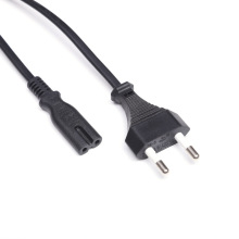 工厂直销韩国插头电源线 韩国两级电源插头 KC认证插头