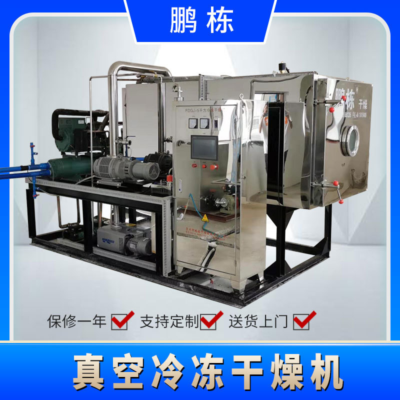 水果脆片冷冻干燥机真空冷冷冻干燥机真空干燥机小型冷冻干燥机