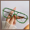 Brand sunglasses suitable for men and women, glasses, 2022, Korean style, fitted