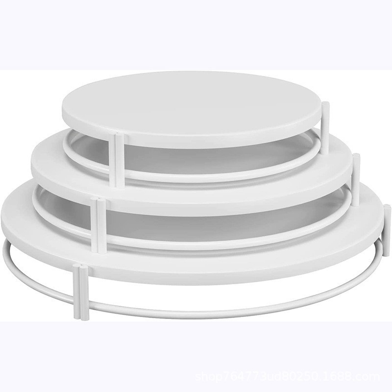 Juego de soporte de pastel de hierro forjado de estilo europeo, decoración de boda, tienda de postres, estante de encendedor, recepción, accesorios de fiesta, plato de pastel