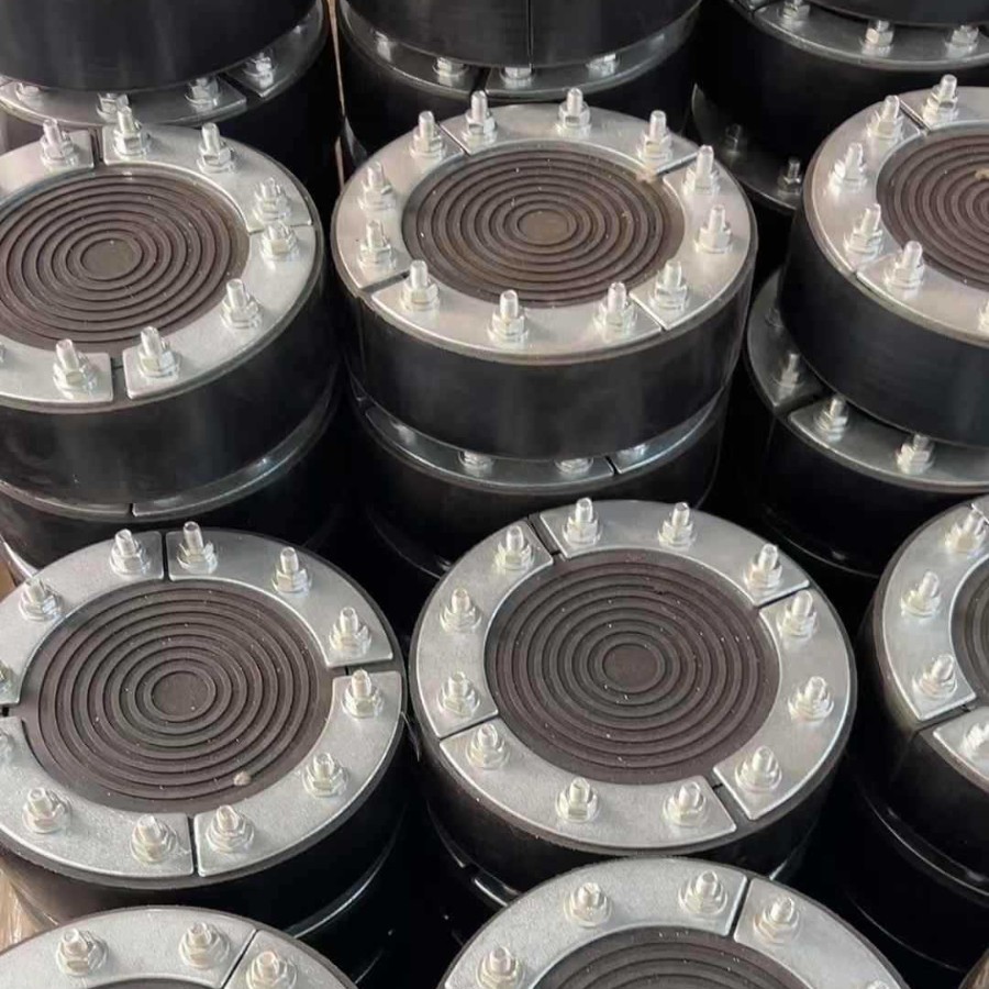 柔性电缆封堵 穿线管封堵 多用途法兰橡胶封堵 螺栓管道封堵器