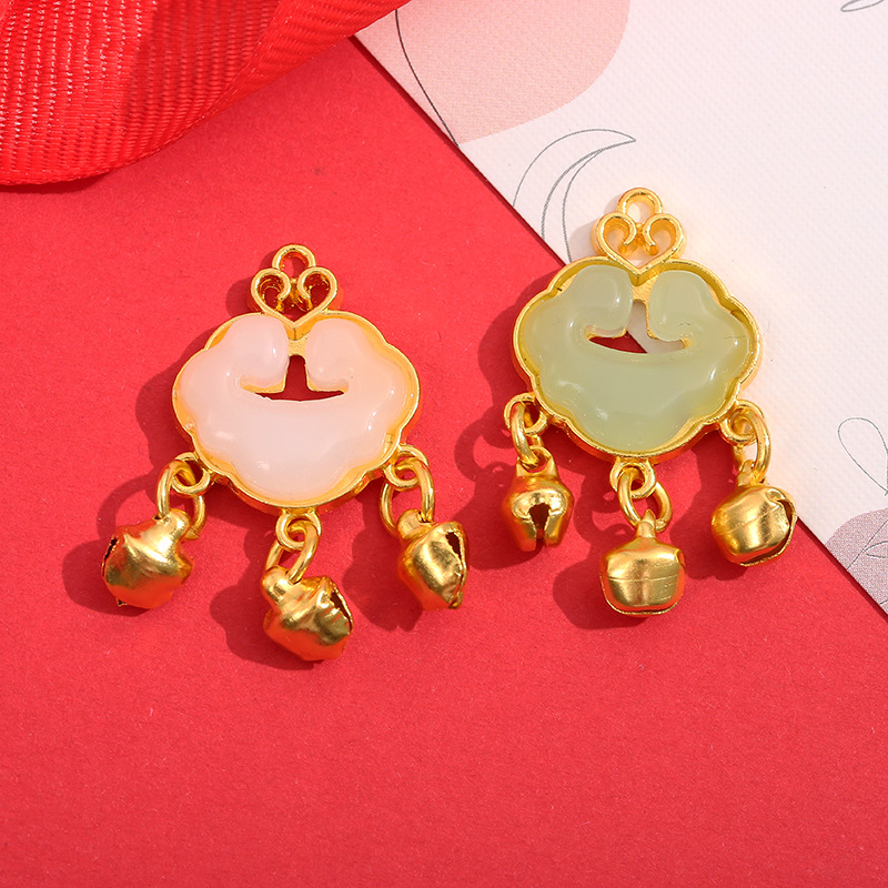 Golden pendant