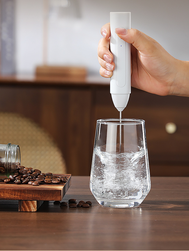 Neuer Elektrischer Handmixer Eierbeater Lebensmittelqualität Kaffee Milchschäumer Milchaufschäumer Handheld Kaffee Milchschaum Aufschäumer