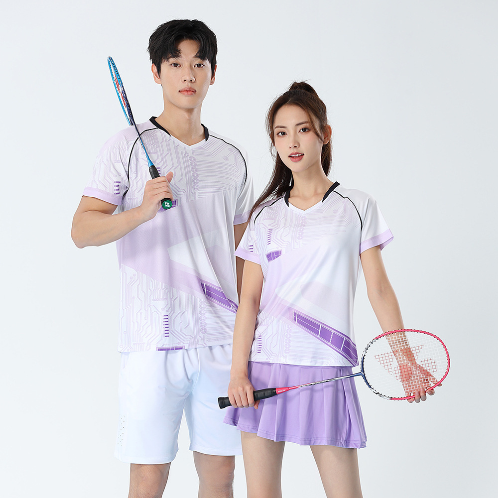 [Fábrica directa] nuevo bádminton para adultos, ropa de tenis de mesa transpirable, ropa de tenis personalizada