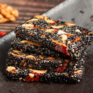 Новый продукт ручной черный кунжутный красные свидания, Wolfberry Woldut Dutrition Cakes 250G Natural Casual Sesame Cake