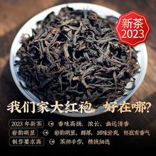 武夷岩茶大红袍茶叶 浓香型乌龙茶2023新茶 自己喝罐装送礼500g