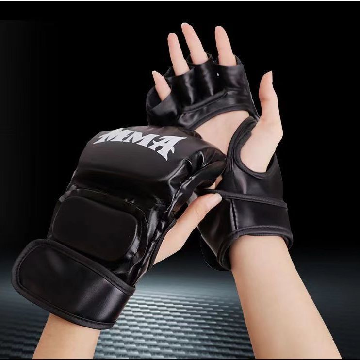 Boxing Gloves Half Finger Gloves for Adults and Kidsren Manufacturers Wholesale Fighting Sports Mma Sandbag Sports Training Gloves