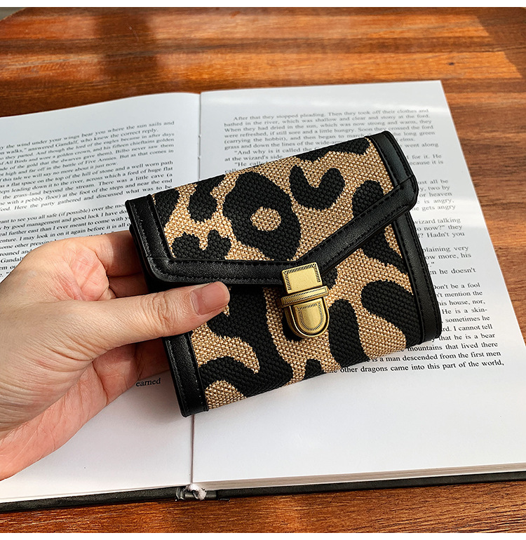 2021 wallet long buckle trifold leather bag Korean version of multicard clutch walletpicture19